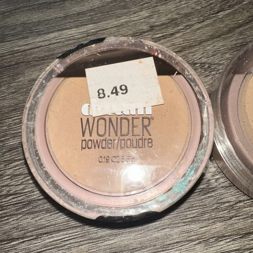 Maybelline Dream Wonder Powder 90 Caramel Set of 2 New Rare Discontinued